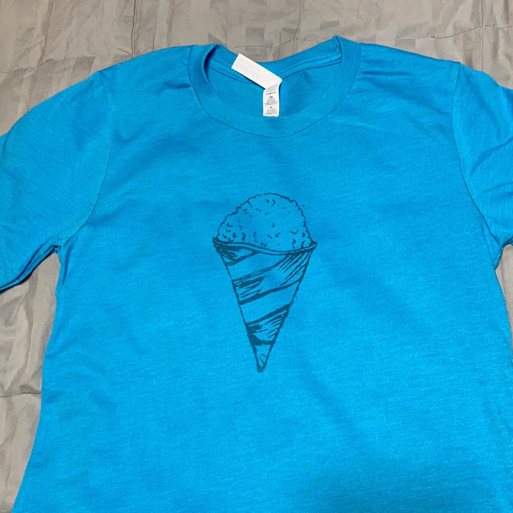 Snowball t-shirt. Bella+Canvas.